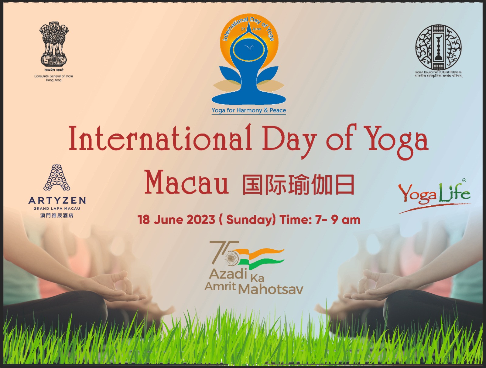 International Day of Yoga 2023 in Macau